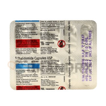 Thalix 100 mg Natco Pharmaceuticals Ltd.